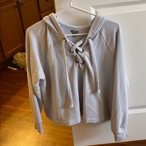 Cropped aerie sweatshirt